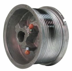 Precision garage door cable drum