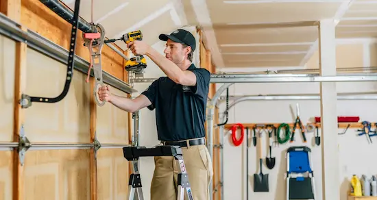 Precision garage door repair services